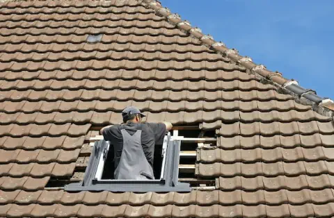 Pose de velux - Burie